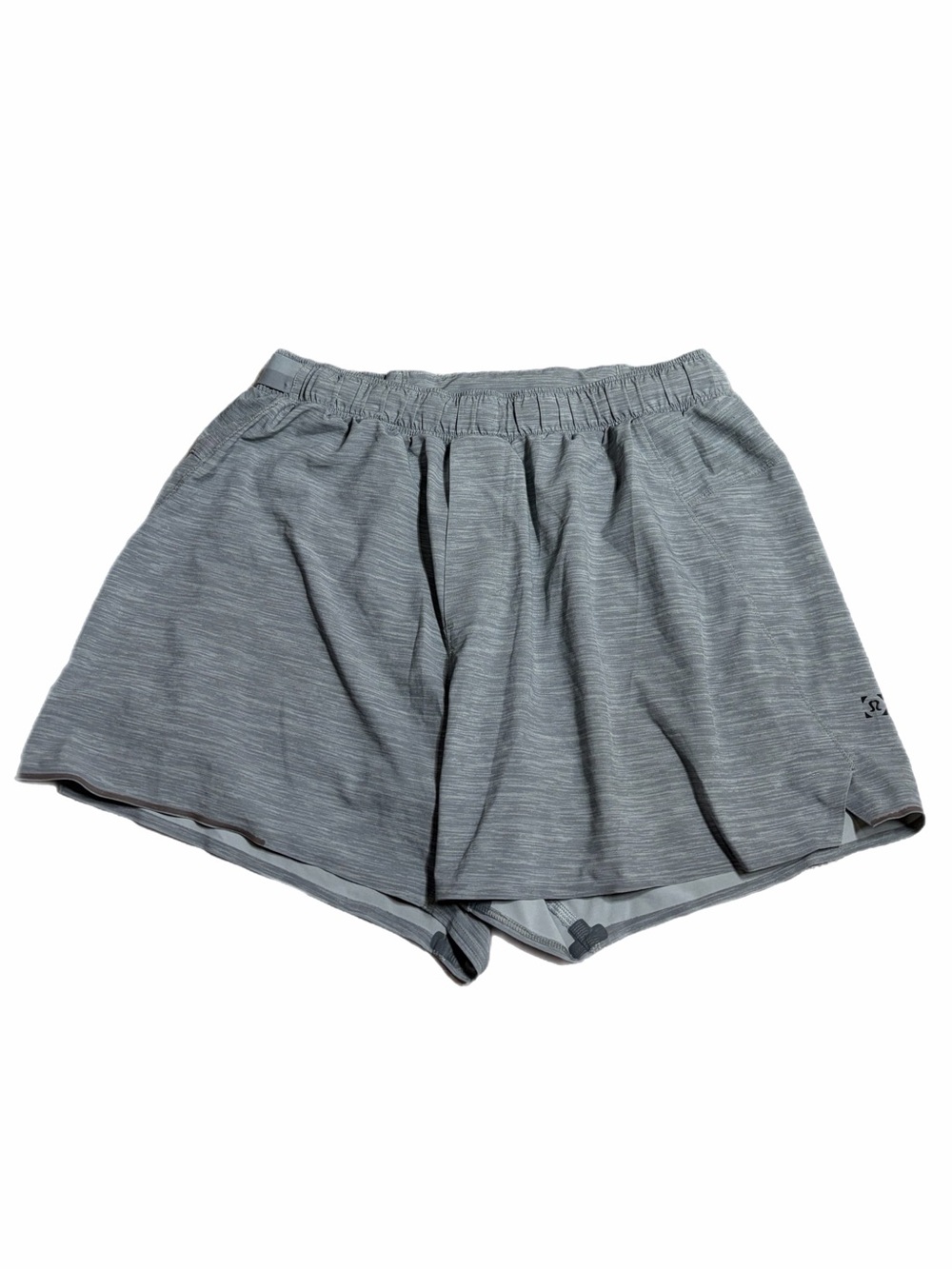 Lululemon Lululemon Surge Short Out Of Mind Liner 4" Heathered Light Core Grey M